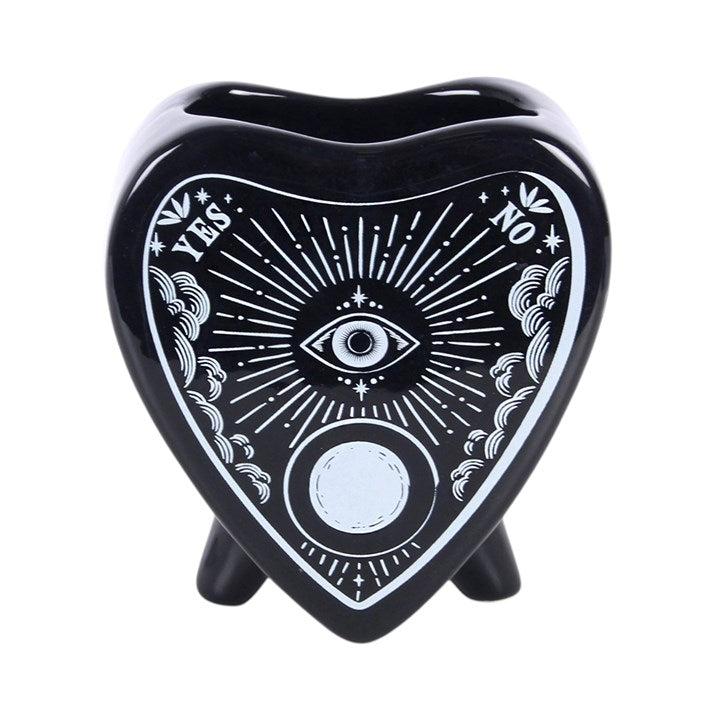 Enchant Your Space with the Black Planchette Flower Vase - A Bold Statement Piece