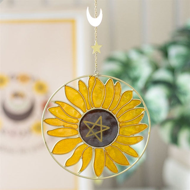 Vibrant Sunflower Suncatcher for Home Decor – Brighten Your Space