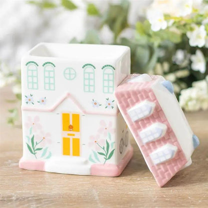 N/A Pastel House Oil Burner and Wax Warmer -
