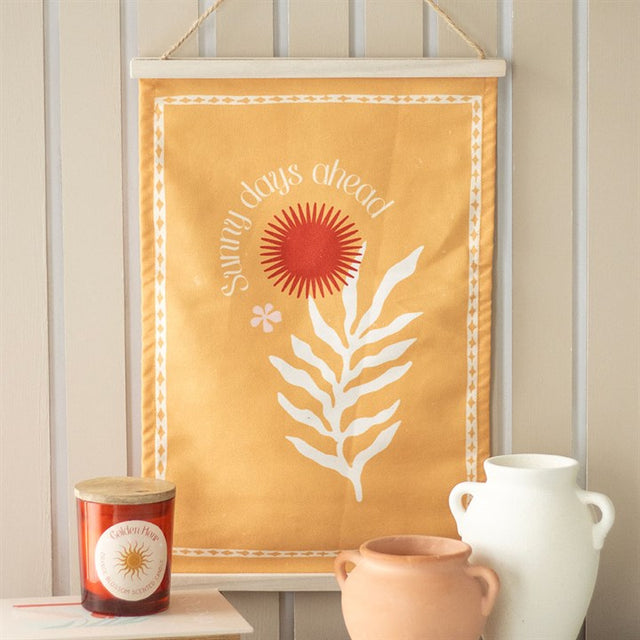 Sunny Days Ahead Wall Hanging – A Cheerful Touch for Your Home