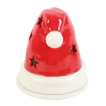 N/A Santa Hat Incense Cone Burner and Tealight Holder -