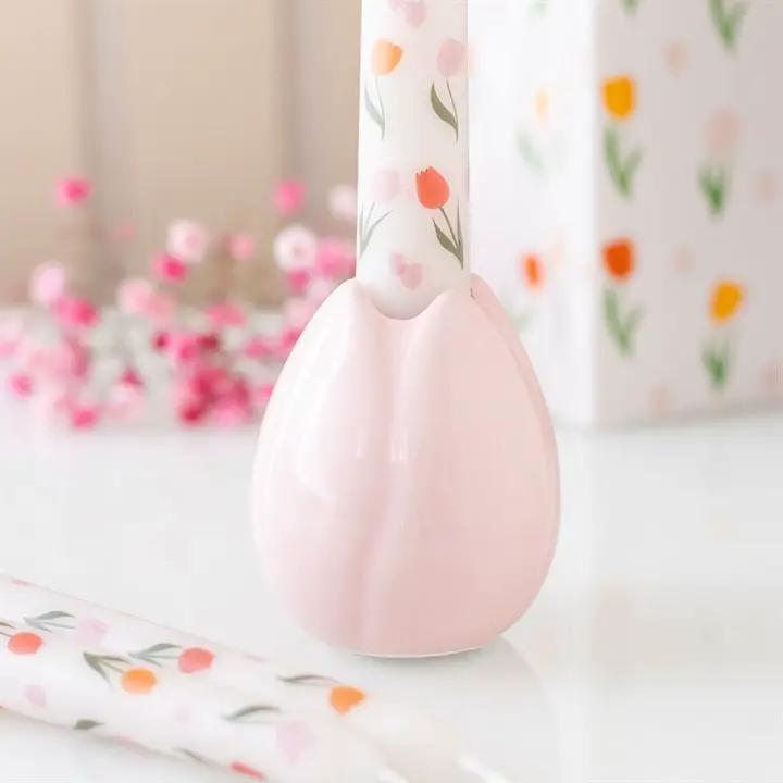 N/A Tulip Shaped Candle Holder -