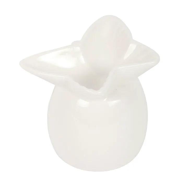 N/A White Butterfly Oil Burner -