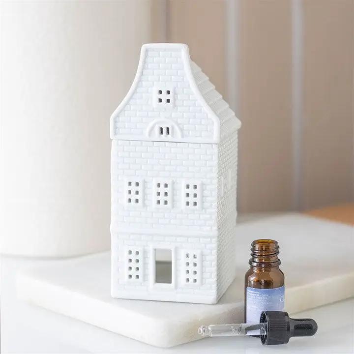 N/A White Nordic House Oil Burner and Wax Warmer -