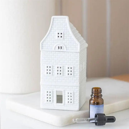 N/A White Nordic House Oil Burner and Wax Warmer -