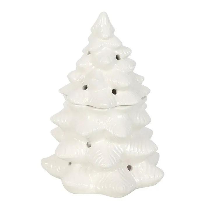 N/A White Fir Tree Oil Burner and Wax Warmer -