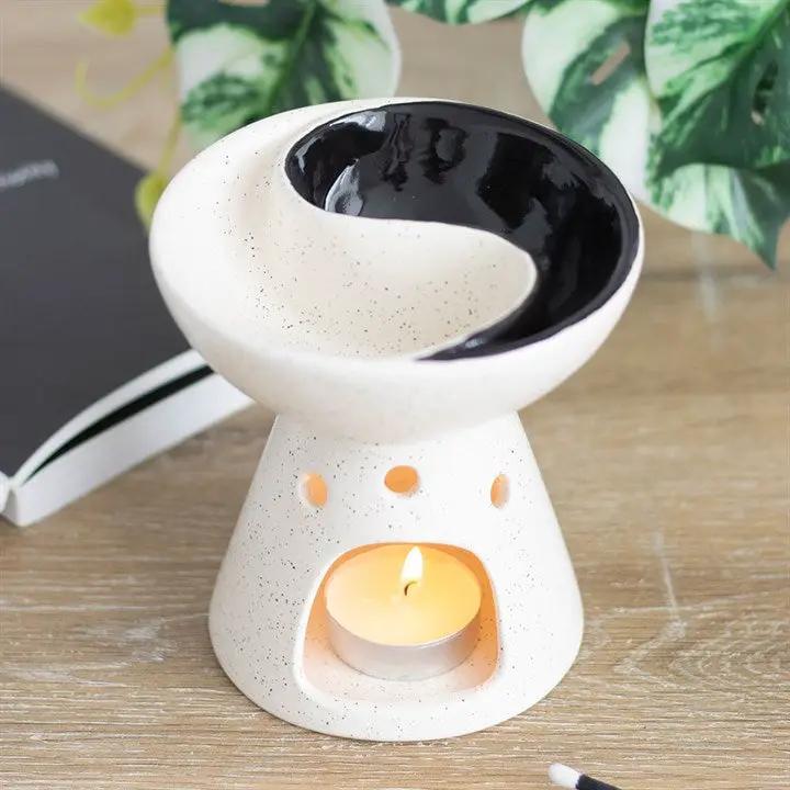 N/A Yin Yang Dual Oil Burner and Wax Warmer -