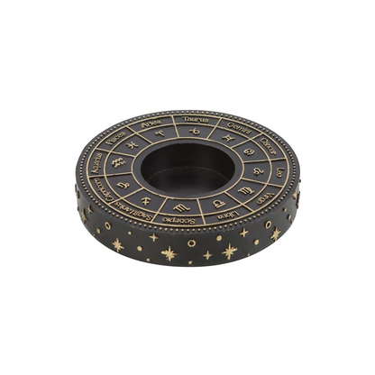 N/A Astrology Wheel Tealight Candle Holder -