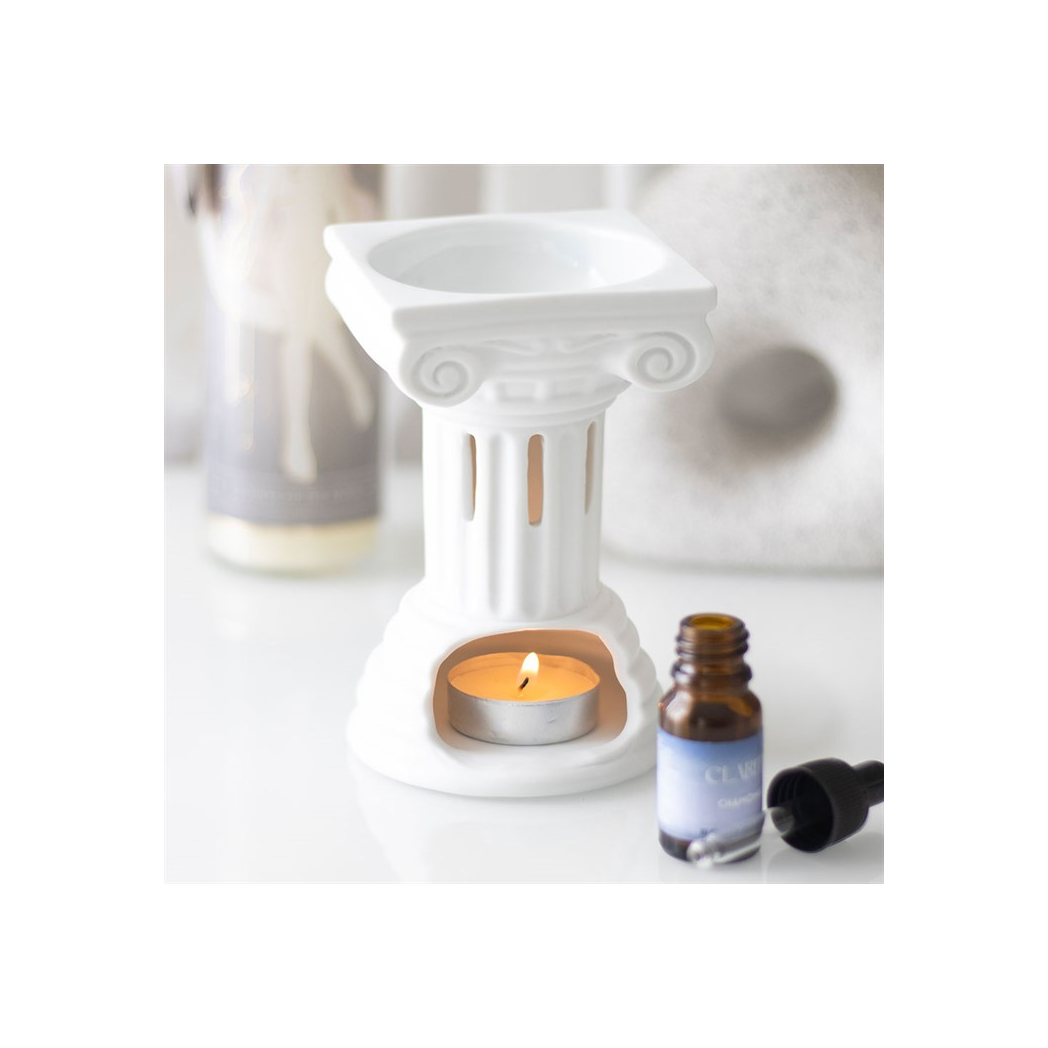 N/A Greek Column Oil Burner and Wax Warmer -