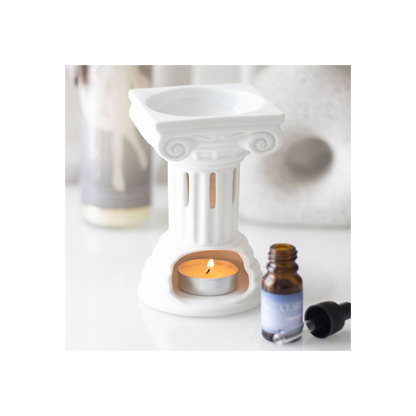 N/A Greek Column Oil Burner and Wax Warmer -