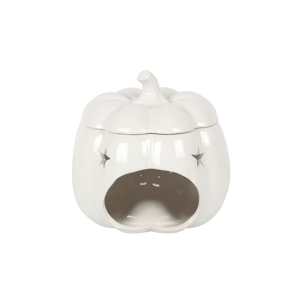 N/A White Pumpkin Oil Burner -