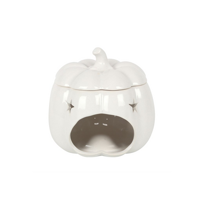 N/A White Pumpkin Oil Burner -