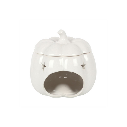 N/A White Pumpkin Oil Burner -