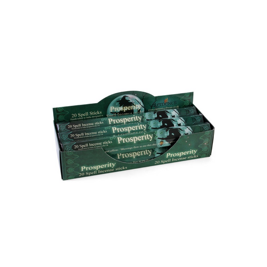 Bâtonnets d'encens Prosperity Spell par Lisa Parker – Lot de 6 paquets (120 bâtonnets)