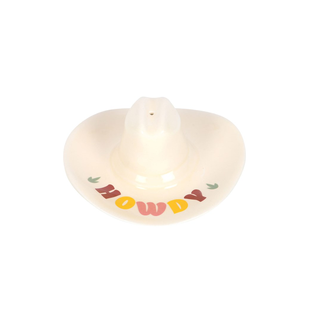 N/A Howdy Cowboy Hat Incense Stick Holder -