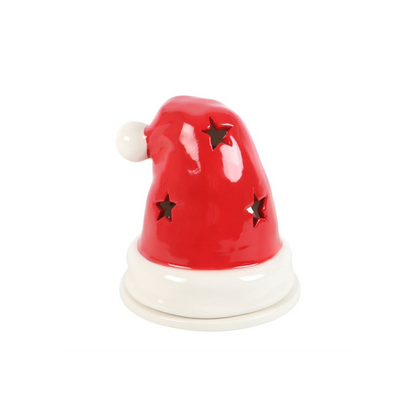 N/A Santa Hat Incense Cone Burner and Tealight Holder -