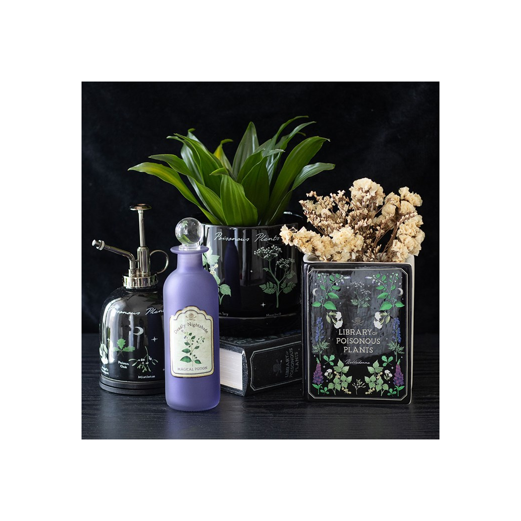 Elegant Book Shaped Vase for a Touch of Dark Charm