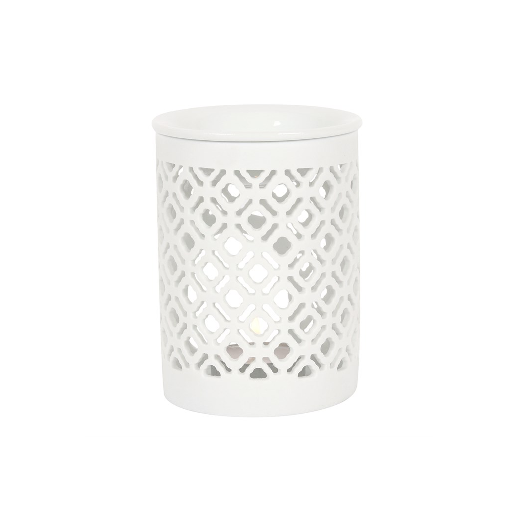 N/A Matte Lattice Cut Oil Burner -