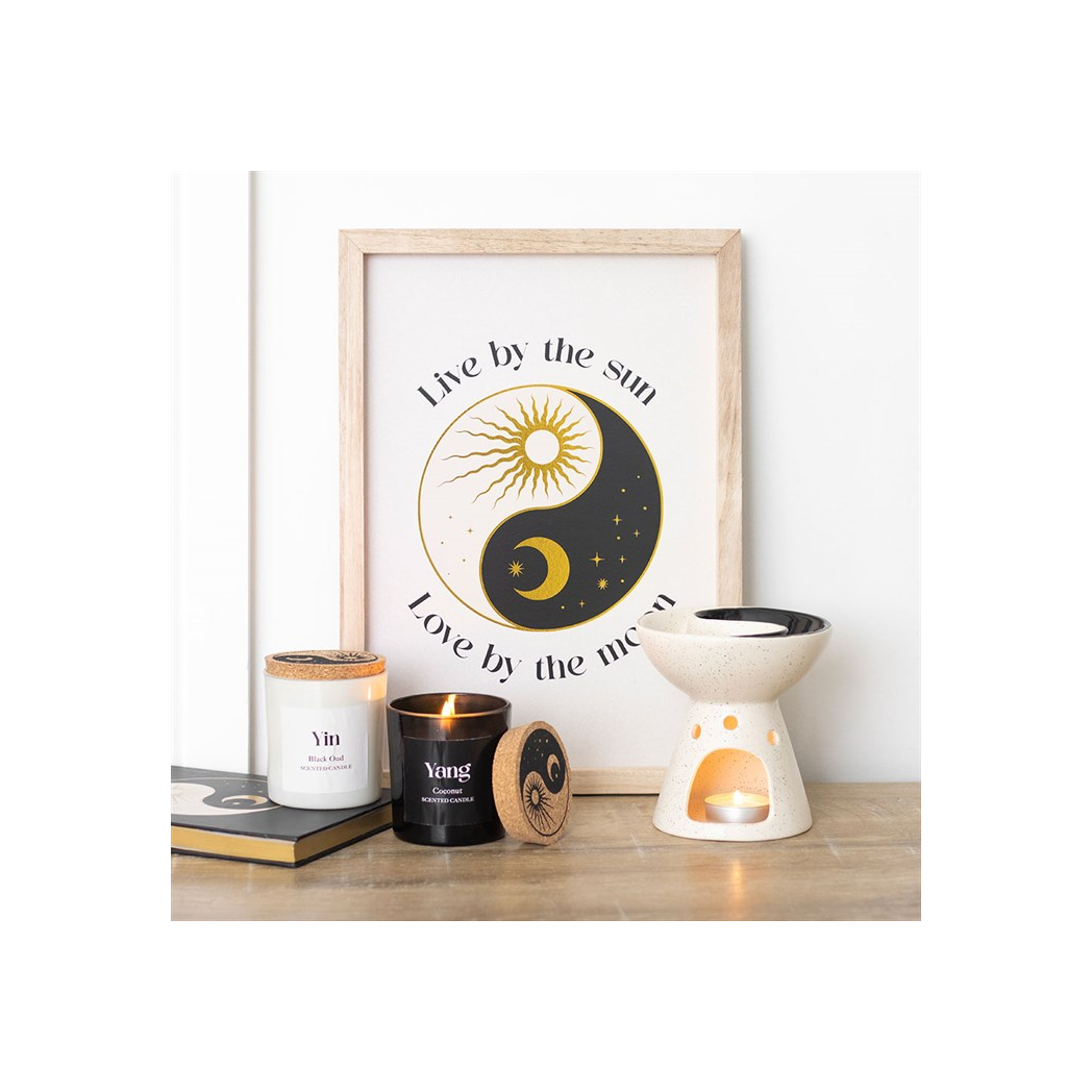 N/A Yin Yang Dual Oil Burner and Wax Warmer -