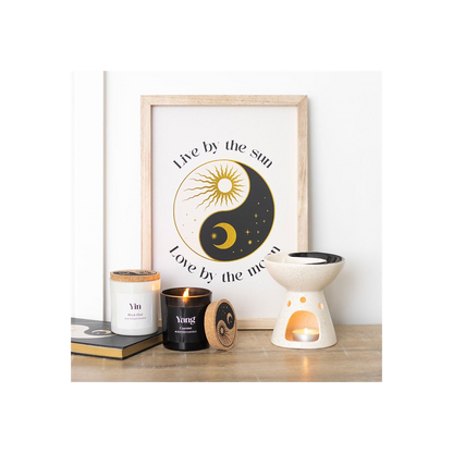 N/A Yin Yang Dual Oil Burner and Wax Warmer -