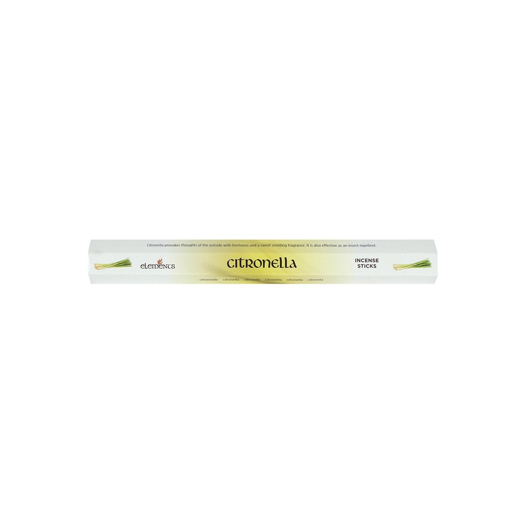Elements Citronella Incense Sticks – Set of 6 Packs (120 Sticks)