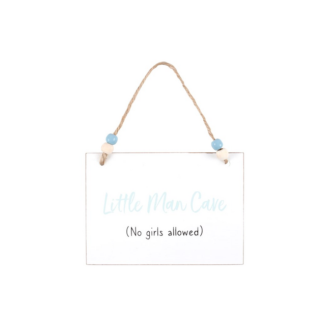 Little Man Cave Hanging Sign