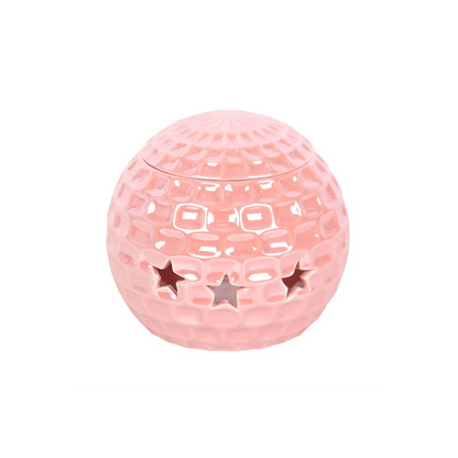 N/A Pink Disco Ball Oil Burner -