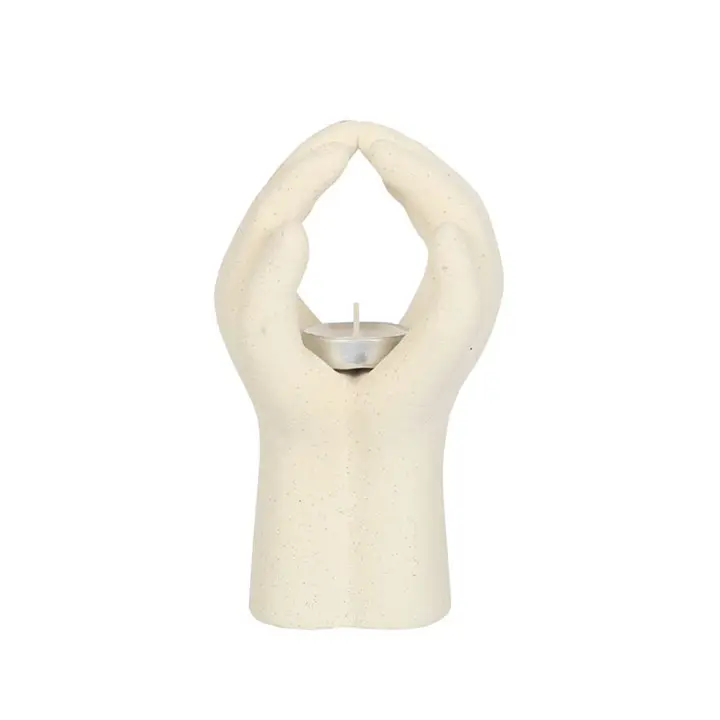 N/A Praying Hands Tealight Holder -