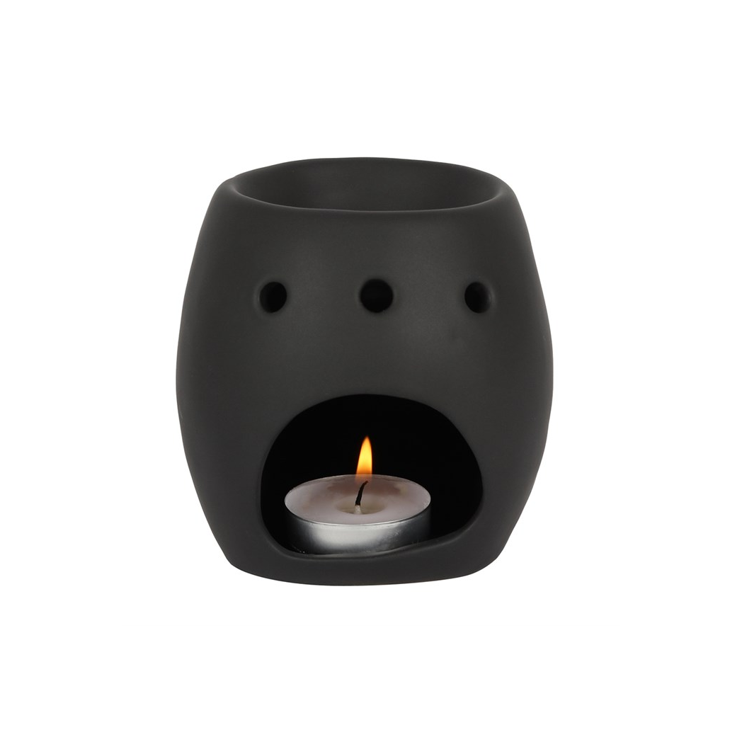 N/A Black Skull Oil Burner -