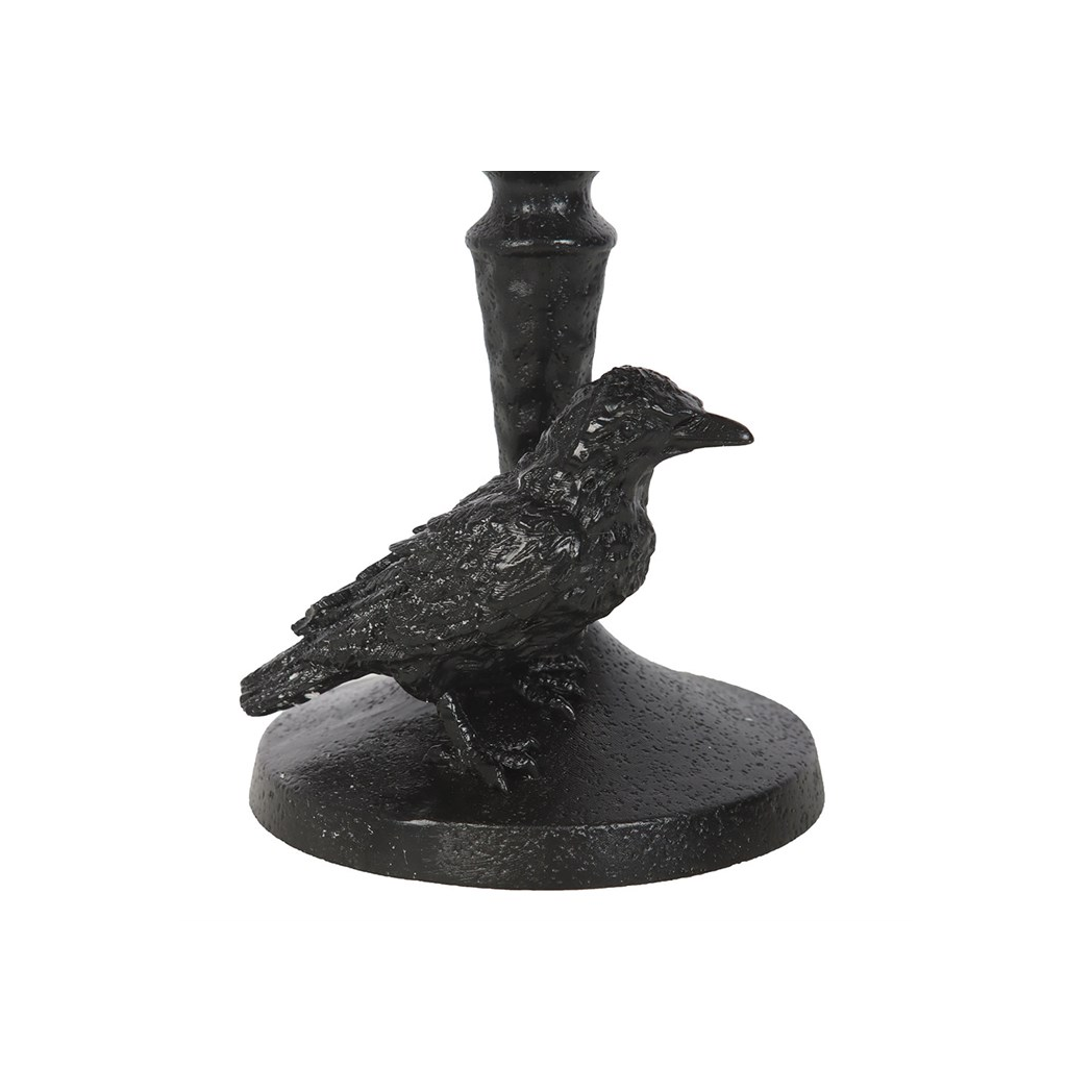 N/A Mystic Raven Pillar Candle Holder -