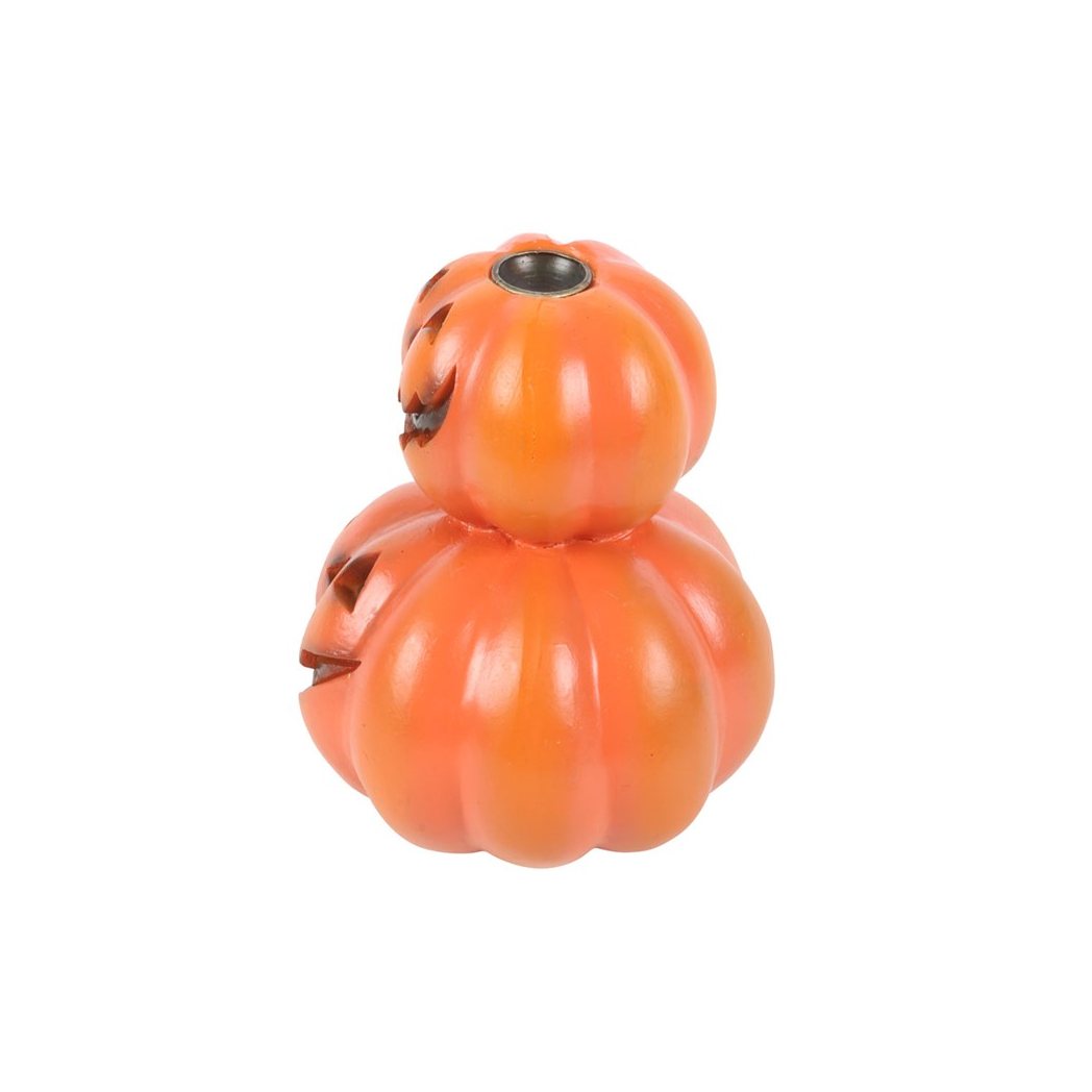 N/A Stacked Pumpkins Backflow Incense Burner -