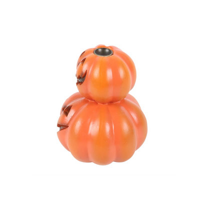 N/A Stacked Pumpkins Backflow Incense Burner -