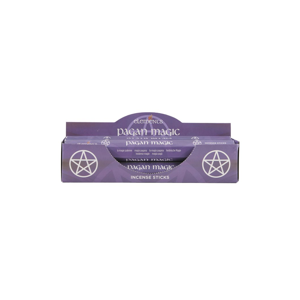 Elements Pagan Magic Incense Sticks – Set of 6 Packs (120 Sticks)