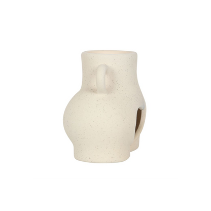 N/A Cream Speckle Bum Oil Burner -