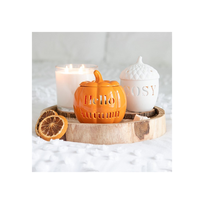 N/A Hello Autumn Pumpkin Oil Burner -