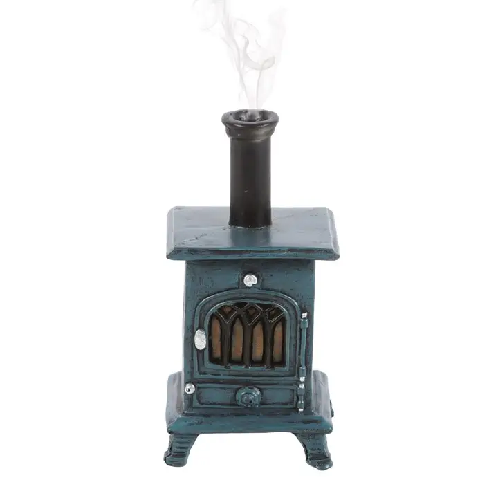 N/A Stove Shaped Incense Cone Burner -