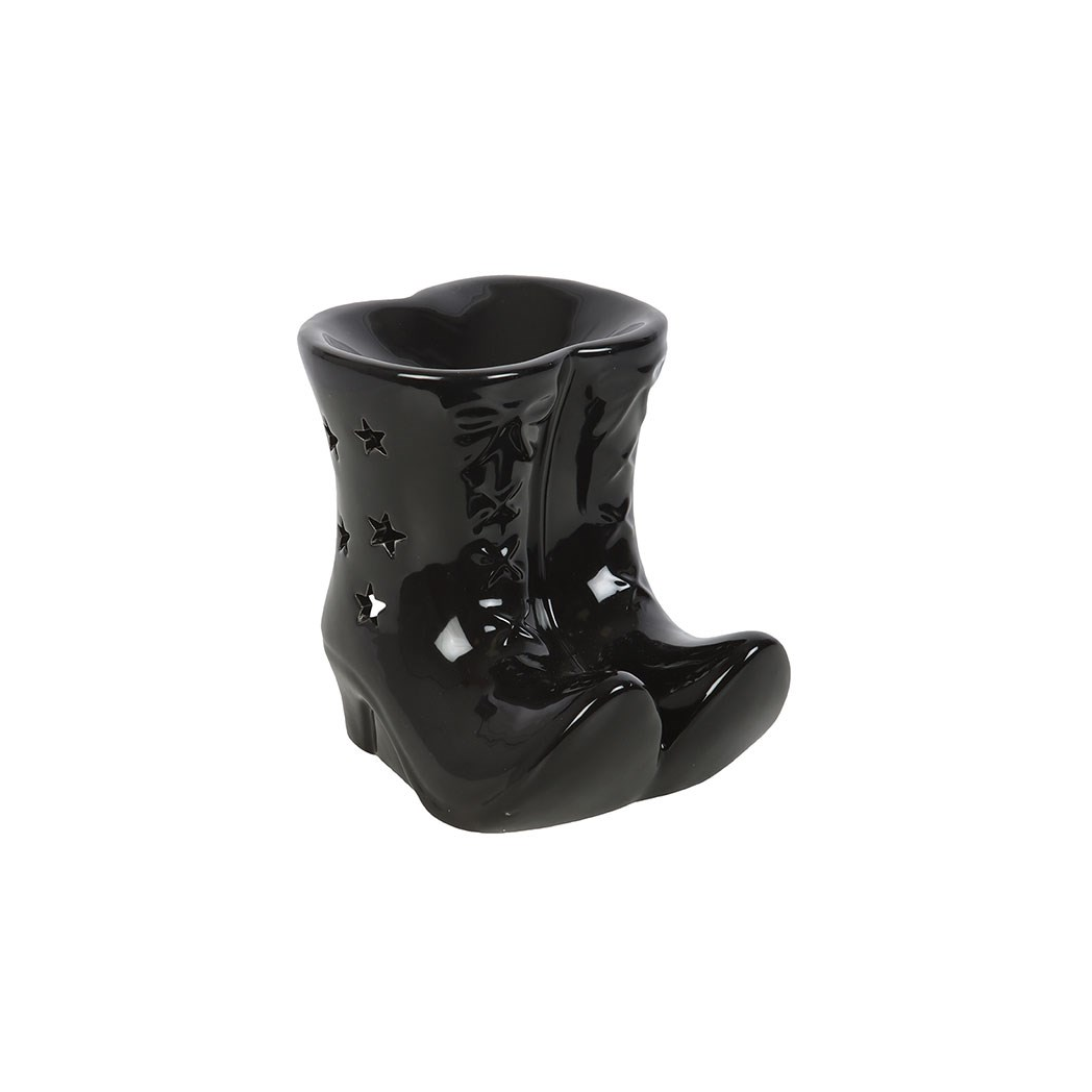 N/A Black Witch Boots Oil Burner -