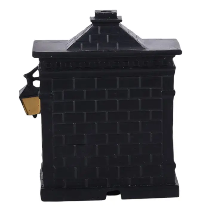 Haunted Library Incense Cone Holder Resin Gothic Halloween Home Decor Gift