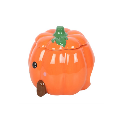 N/A Cute Smiling Pumpkin Oil Burner and Wax Warmer -