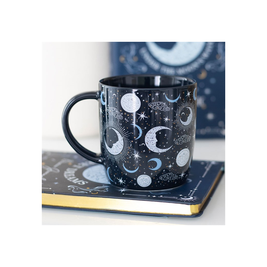 Blue Moon Print Mug