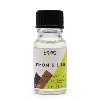 Ancient Wisdom Lemon Lime Fragrance Oil 10ml Long Lasting - Everyday Bargainz