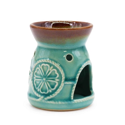 Classic Turquoise Spa Burner for Relaxation and Aromatherapy - Everyday Bargainz