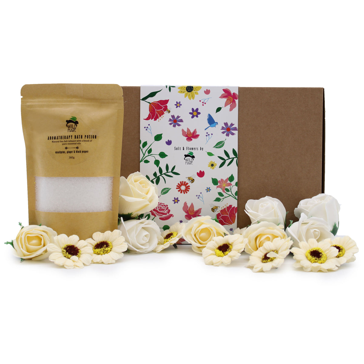Cold and Flu Salt Soak Set - Transform Your Bath into a Relaxing Retreat