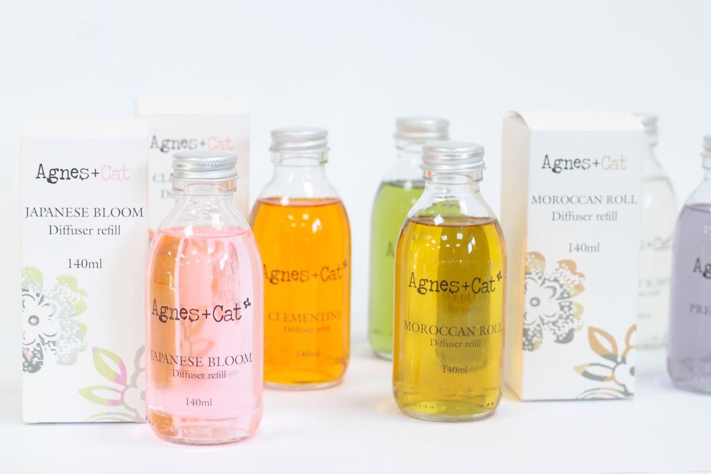 Agnes + Cat Reed Diffuser Refill - Windermere 150ml for Refreshing Home Fragrance