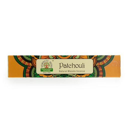 AW Dropship UK Namaste Mandala Masala Incense - Patchouli - Natural Namaste Masala Incense Sticks