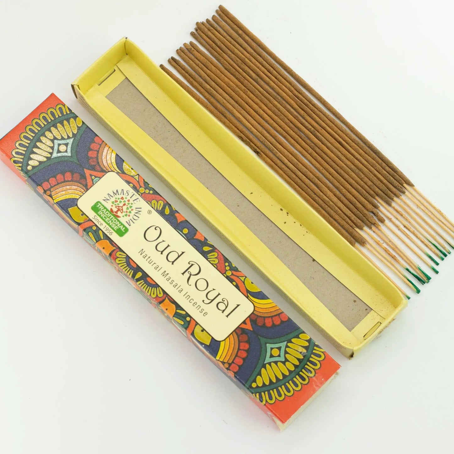 AW Dropship UK Namaste Mandala Masala Incense - Oud Royal - Natural Namaste Masala Incense Sticks