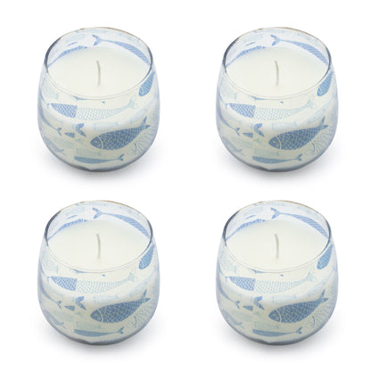 AW Dropship UK Small Glass Jar Candles - Seabreeze - Glass Jar Candles