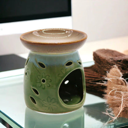 Classic Oil Burner - Assorted Colours for Aromatherapy - Everyday Bargainz