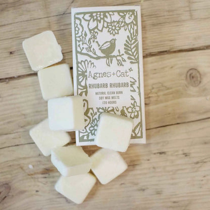 Agnes Cat Soy Wax Melts Rhubarb Rhubarb Box Of Eight - Everyday Bargainz