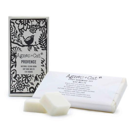 Agnes + Cat Box of 8 Wax Melts - Provence by AW Dropship UK